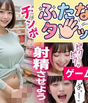 【ふたなりタッチ〜敏感チンポ絶叫絶頂射精の巻〜【ゲーム】】コメットパンチ｜動画・アニメーション
